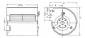 VENTILATEUR CENTRIFUGE D2E133-DA03-08 EBMPAPST