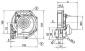 VENTILATEUR CENTRIFUGE RG148/1200-3633 EBMPAPST-XNW