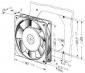 VENTILATEUR COMPACT EBM PAPST 3956M