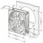 VENTILATEUR COMPACT EBM PAPST 4656NU-XNW