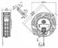 VENTILATEUR COMPACT W1G130-AA25-01 EBMPAPST-XNW