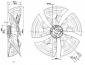 VENTILATEUR HELICOIDE A3G 350-AG03-01 EBMPAPST