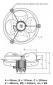 VENTILATEUR HELICOIDE A450 4PL30 TX40P04 ZIEHL-ABEGG