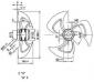 VENTILATEUR HELICOIDE A6E 450-AG05-01 EBMPAPST