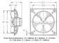 VENTILATEUR HELICOIDE HCD-20-4M