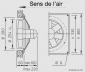 VENTILATEUR HELICOIDE HQW 250-4 HELIOS-XNW
