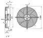 VENTILATEUR HELICOIDE S2E 250 AL06.01 EBMPAPST