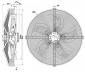 VENTILATEUR HELICOIDE S6D800-AD01-01 EBMPAPST-XNW