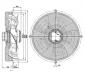 VENTILATEUR HELICOIDE S6E 300 AS02.06 EBMPAPST-XNW