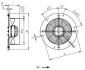 VENTILATEUR HELICOIDE W2E 200 AE31.08 EBMPAPST-XNW