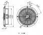 VENTILATEUR HELICOIDE W2E 300 CP02.39 - A2E 300 AP02.08 EBMPAPST-XNW