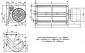 VENTILATEUR TANGENTIEL QK 10A 2DM.48.FK.-XNW