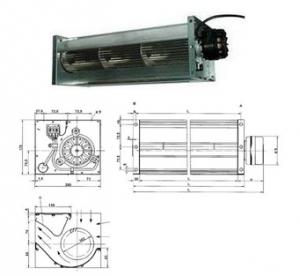 VENTILATEUR TANGENTIEL QK 10A 4EM.48 CD EBMPAPST-XNW