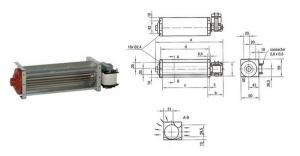 VENTILATEUR TANGENTIEL QL4 1500-2112-44 20001 EBMPAPST