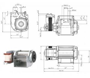 VENTILATEUR TANGENTIEL QLK 45/0006 A23 2513L EBMPAPST-XNW