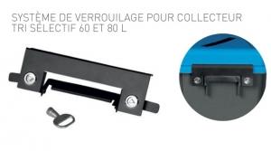 VERROUILLAGE POUR COLLECTEUR TRI SELECTIF JVD