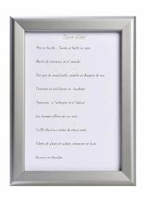 VITRINE PORTE MENU MURALE RIVOLY JURINE